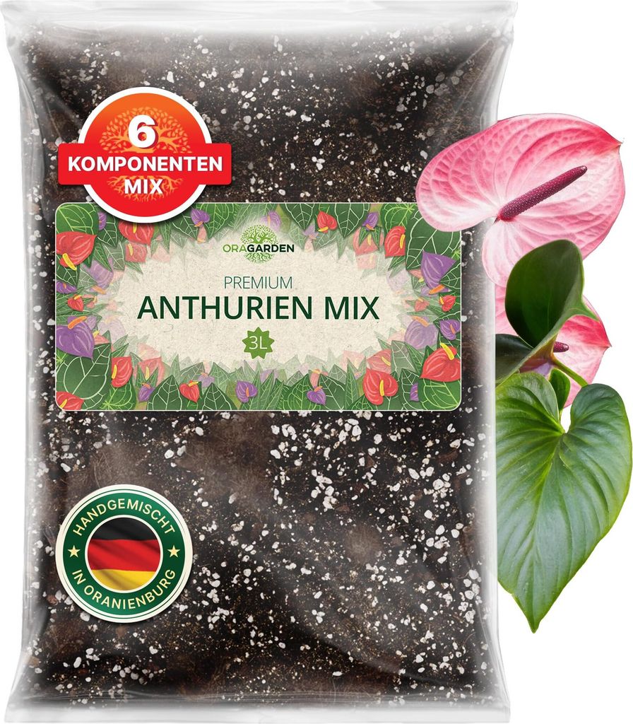 OraGarden Anthurien-Erde 3 Liter Produktbild 