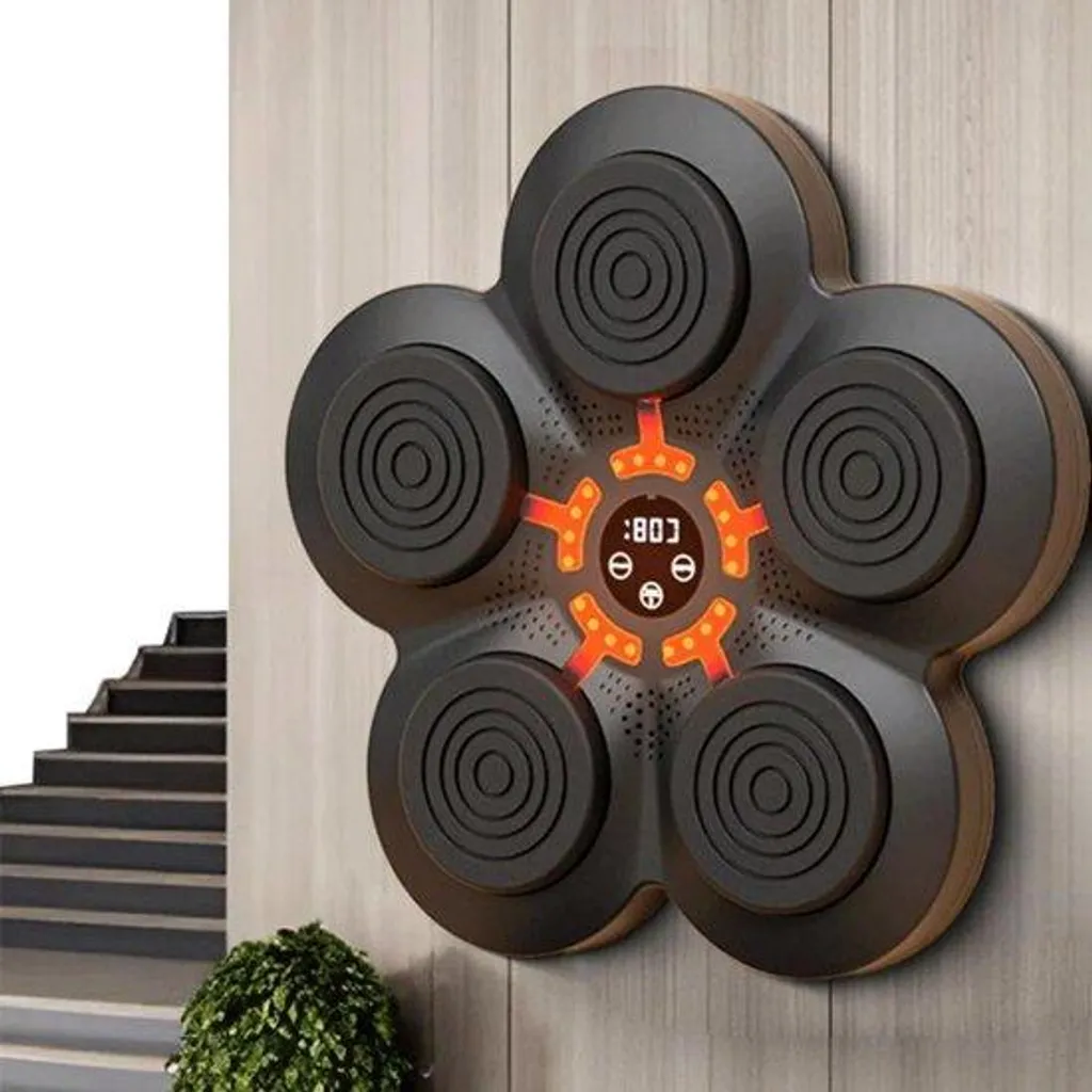 Cible de boxe murale électronique avec musique et Bluetooth intégré