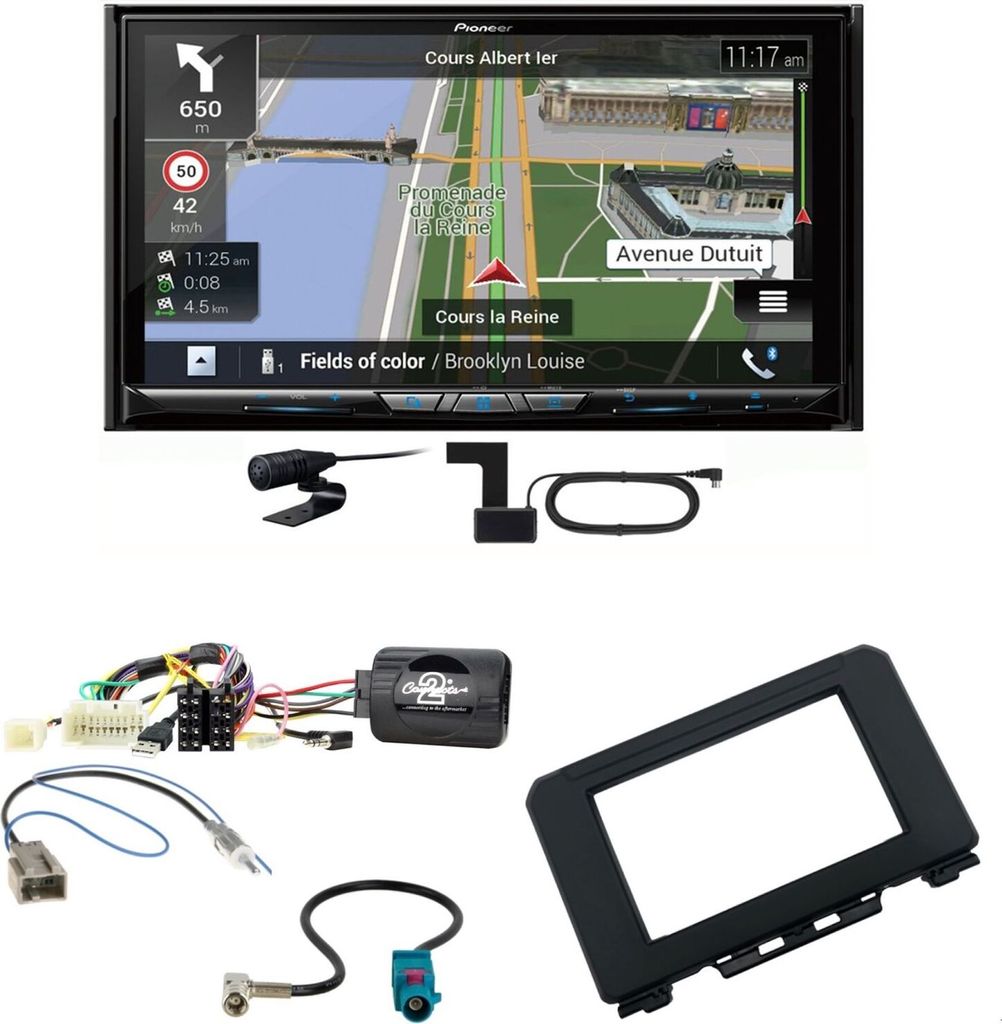 Pioneer AVIC-Z930DAB USB DAB+ Navigation Einbauset für Suzuki Jimny GJ ab 2018