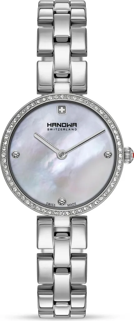 Montre Quartz Hanowa Chancy HAWLG0003401 avec Boîtier Fin 34mm Acier