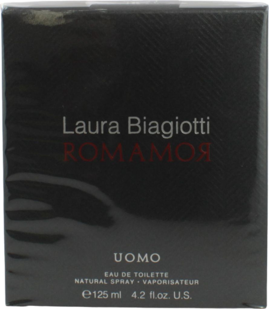 Laura Biagiotti Romamor Uomo Eau De Toilette Spray 125Ml Immagine del prodotto 