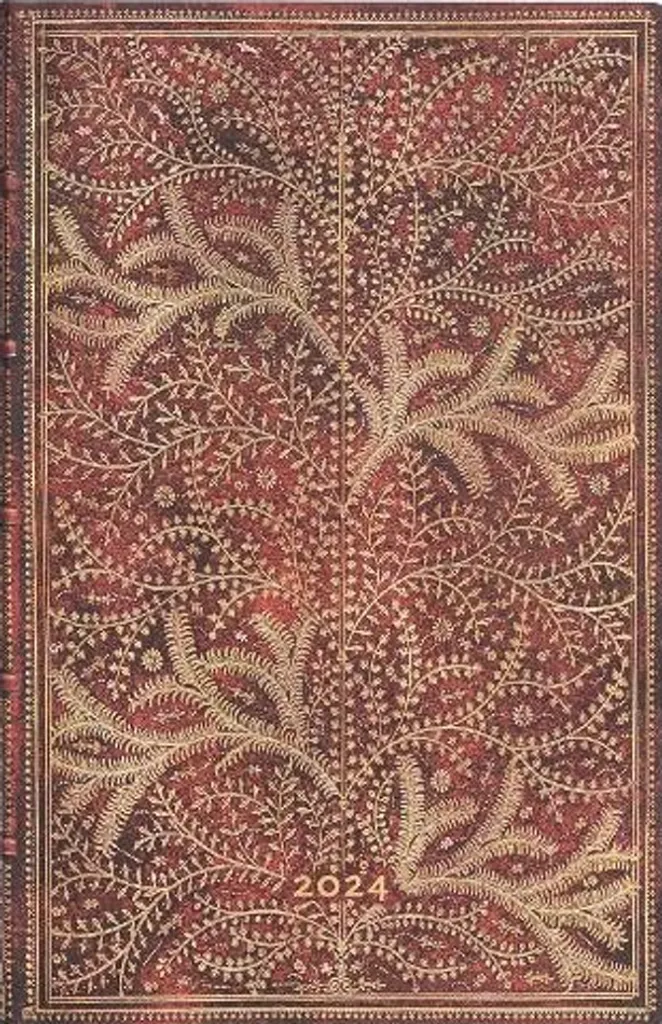 Agenda Planning 2024 Paperblanks Wildwood Maxi pour Professionnels