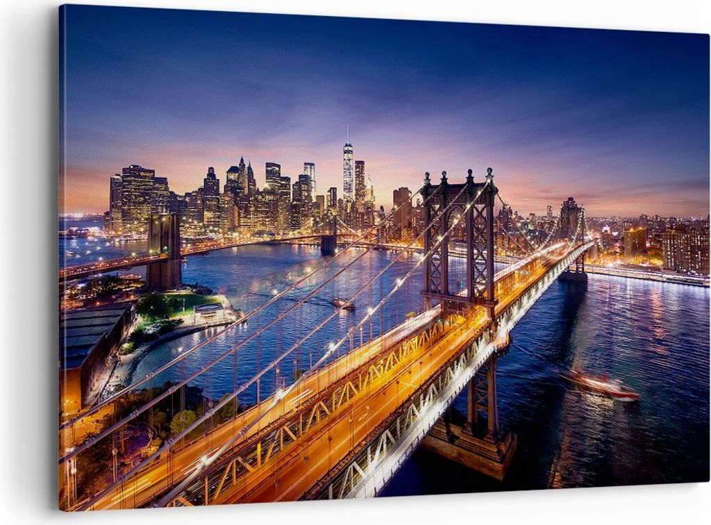 Bild auf Leinwand - Leinwandbild - Usa amerika new york Produktbild 