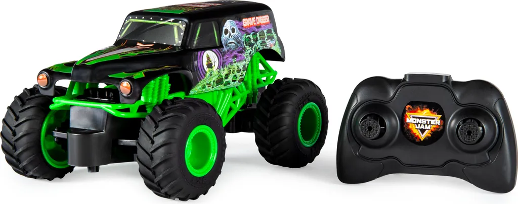Grave Digger RC 1:24 Monster Jam : Voiture Télécommandée Anti-Interférence - 11