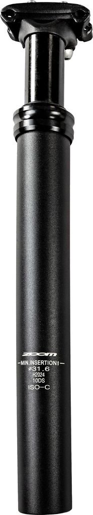 Zoom gefederte Sattelstütze Aluminium Fahrrad Federsattelstütze 350 mm