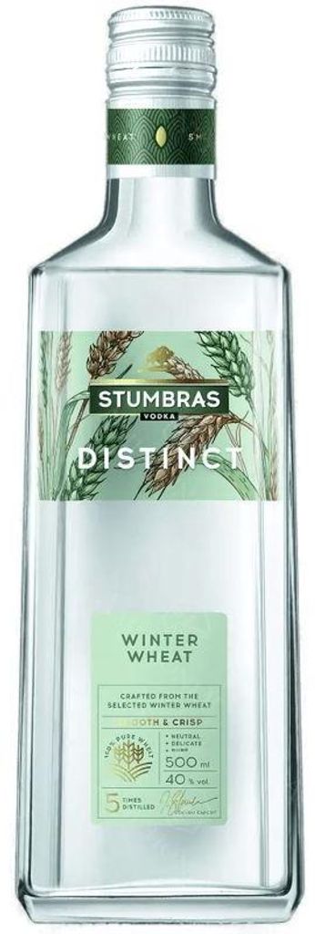 Vodka Stumbras, edizione invernale, grano, 500 ml Immagine del prodotto 