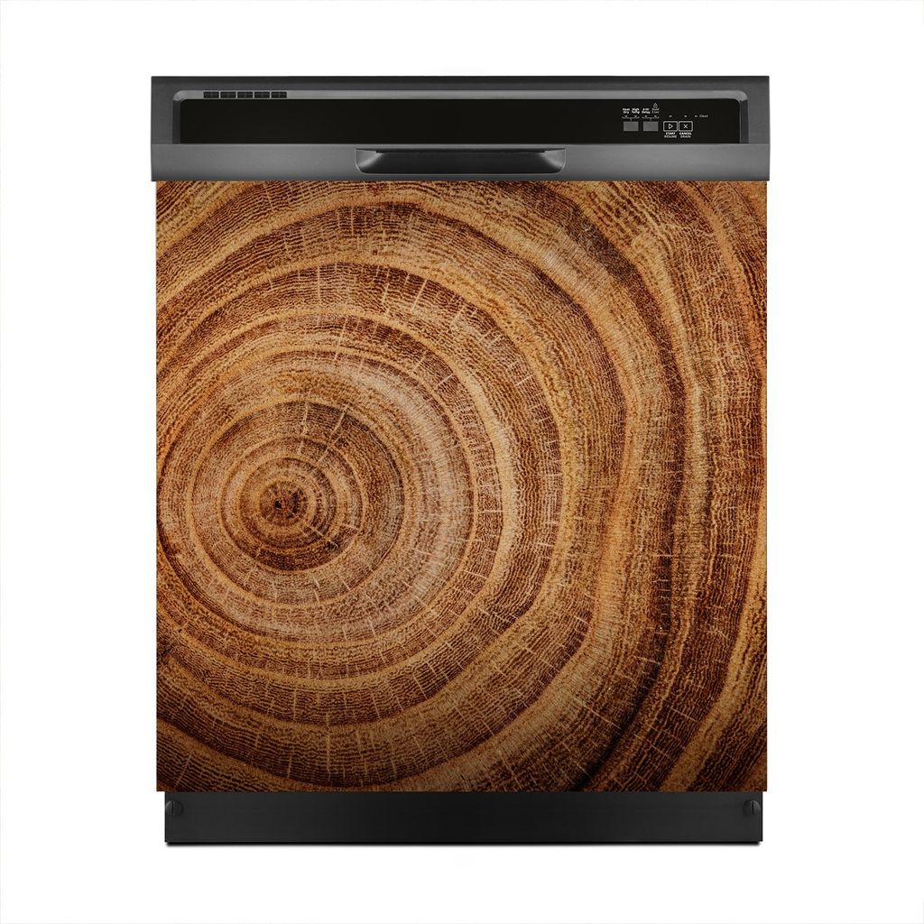 Magnete Dekorative 60x60 cm Küche Magnetmatte Spülmaschine - Holz Stamm