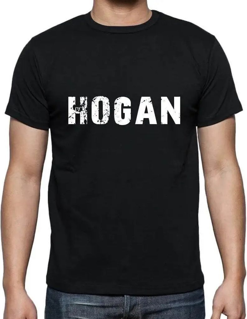 Herren Grafik T-Shirt Hogan Öko-Verantwortlich Vintage Jahrgang Kurzarm Lustige Druck Geburtstag Geschenk Mann
