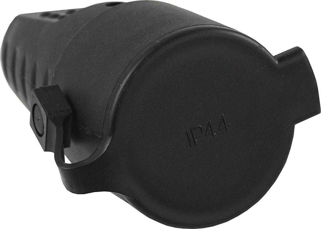 Schuko Kupplung 16A 230V Gummi Stecker Schuko Schutzkontakt Produktbild 