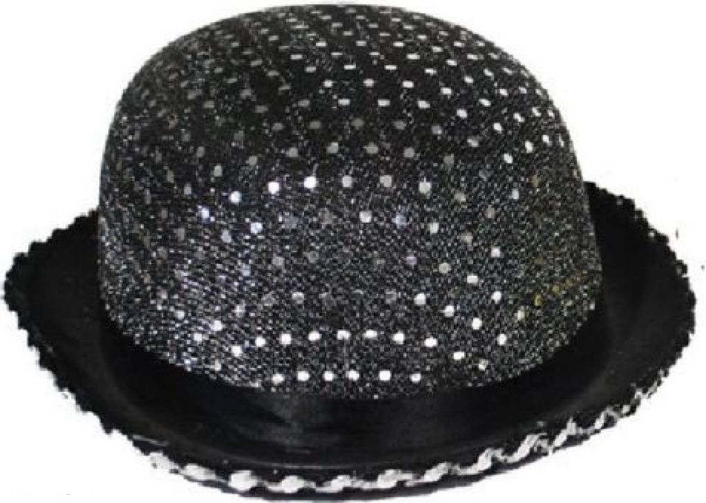 Fu63359 schwarz mit silberfarbenden Pailletten Gala Melone Produktbild 