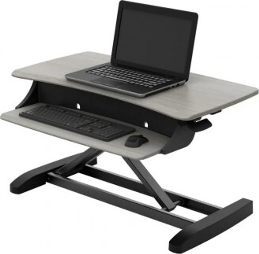 Poste Assis-Debout Ergotron WorkFit-Z Mini avec Support Clavier Intégré - 3