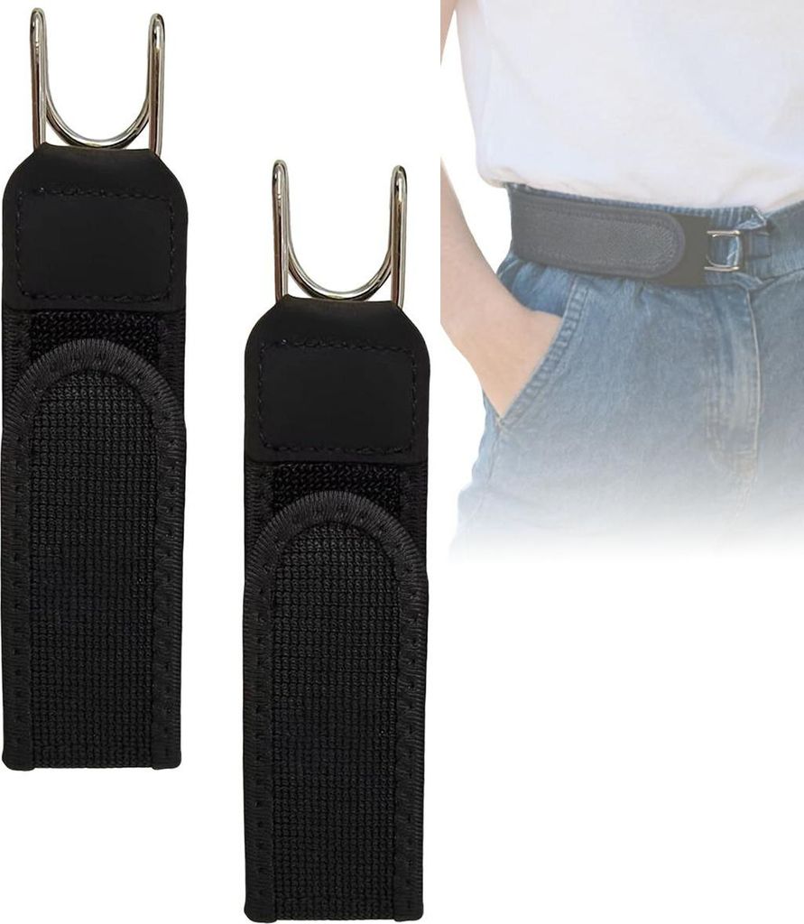 2 Stück Gürtel Ohne Schnalle Für Herren Damen, Mit Produktbild 