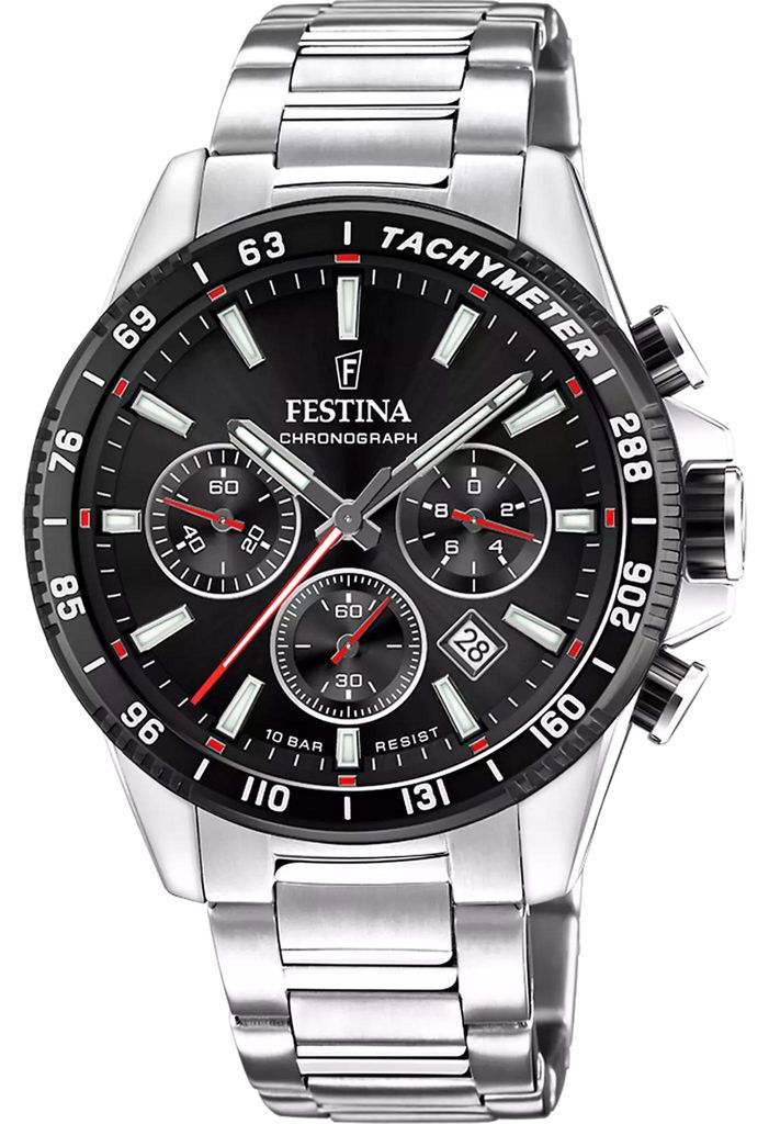 Festina Cronografo TIMELESS CHRONOGRAPH Black Immagine del prodotto 