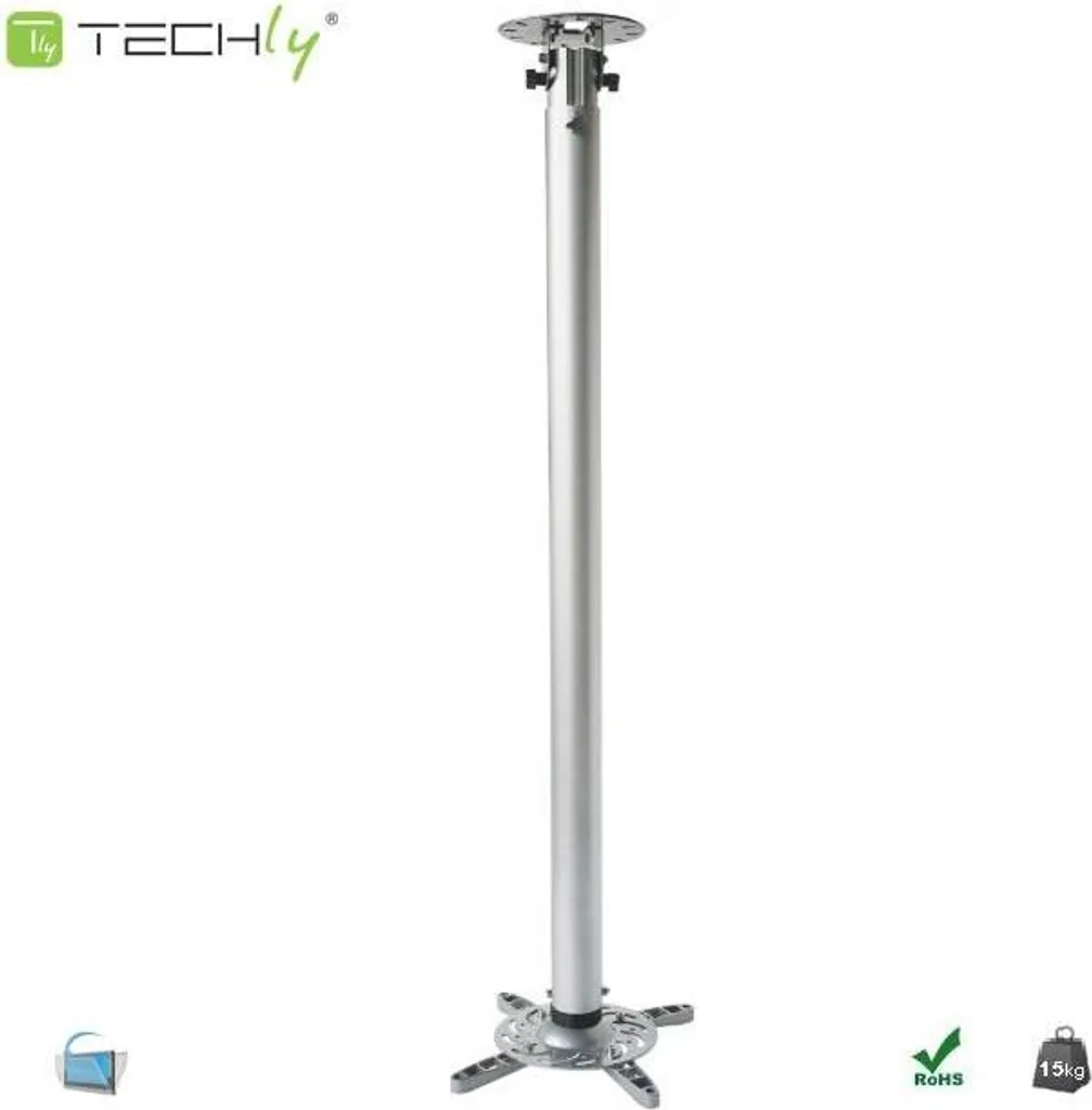 Support Beamer Extensible 110 à 197cm avec Inclinaison Multidirection - 4