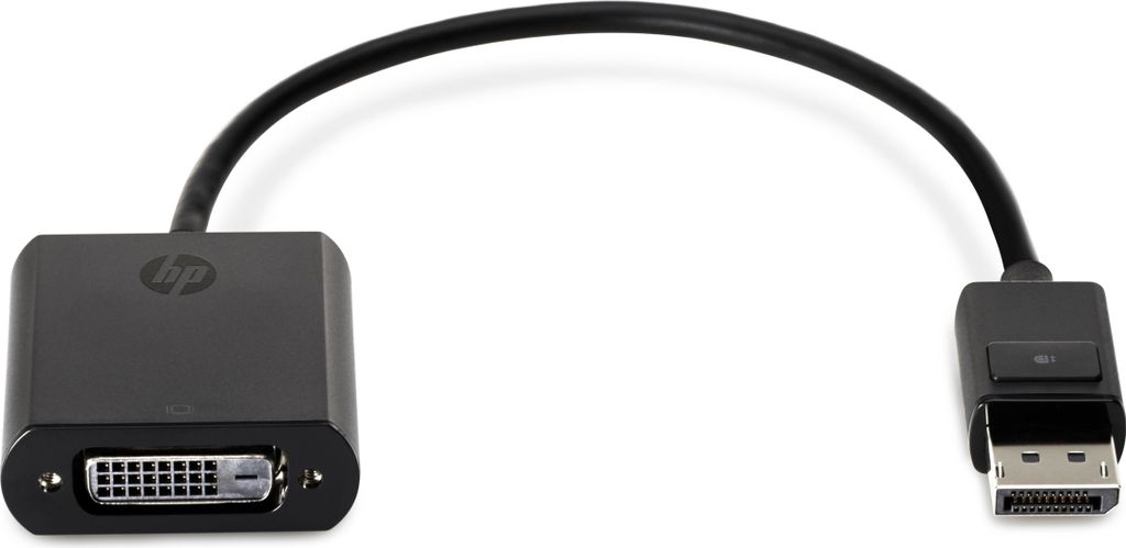 Hp Displayport To Dvi-D Adapter - Displayport Adapter - Single Connection - Displayport M To Dvi-D V - 19 Cm - Locked - For Elite Slice G2 Elite Dr...