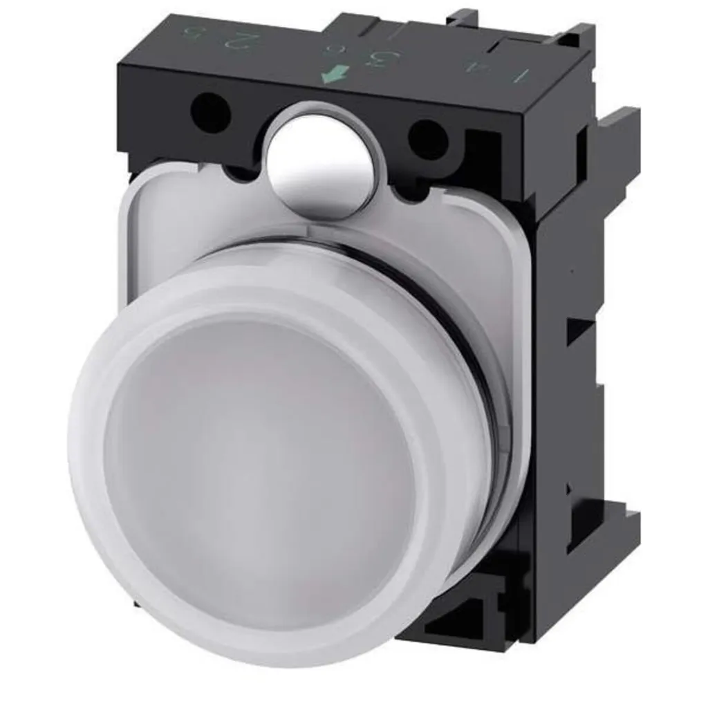 Siemens SIRIUS ACT 3SU1106-6AA60-1AA0 Voyant Lumineux Blanc 230V AC