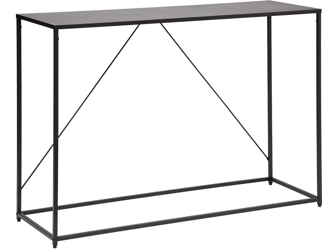 Table pliante murale Dyanna Eazy Living en bois noir pour petit espace