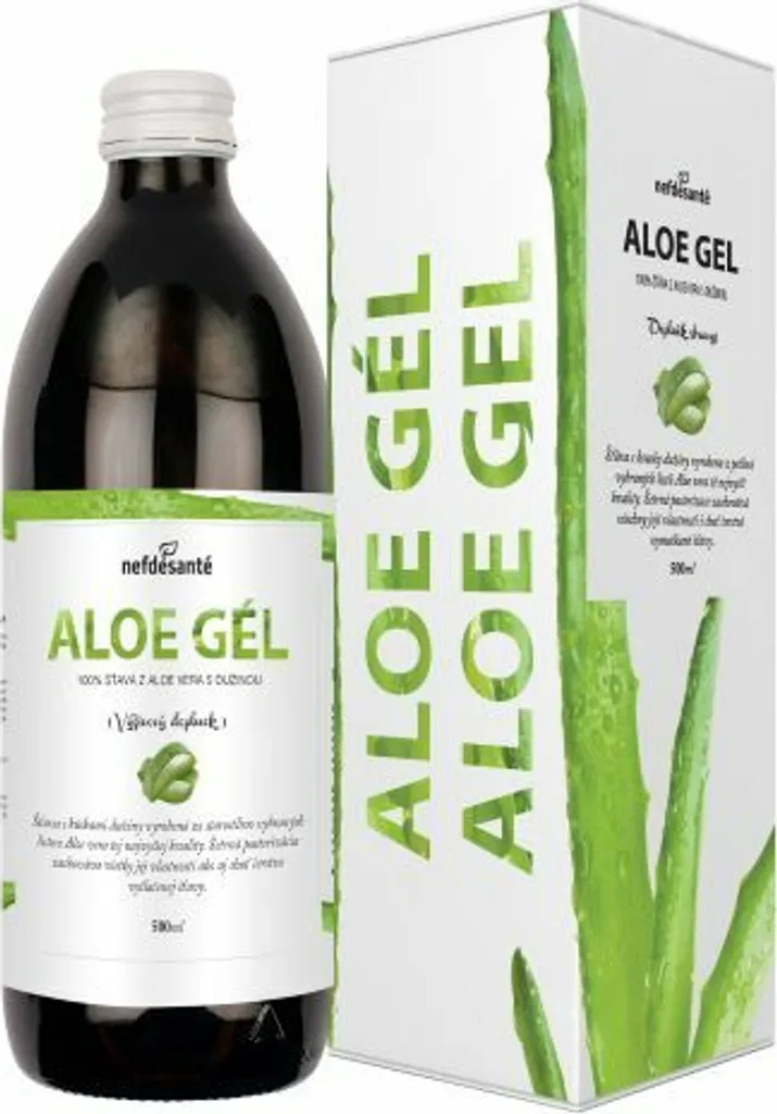 Soin hydratant corps au jus d'aloès avec pulpe naturelle - Format 500ml