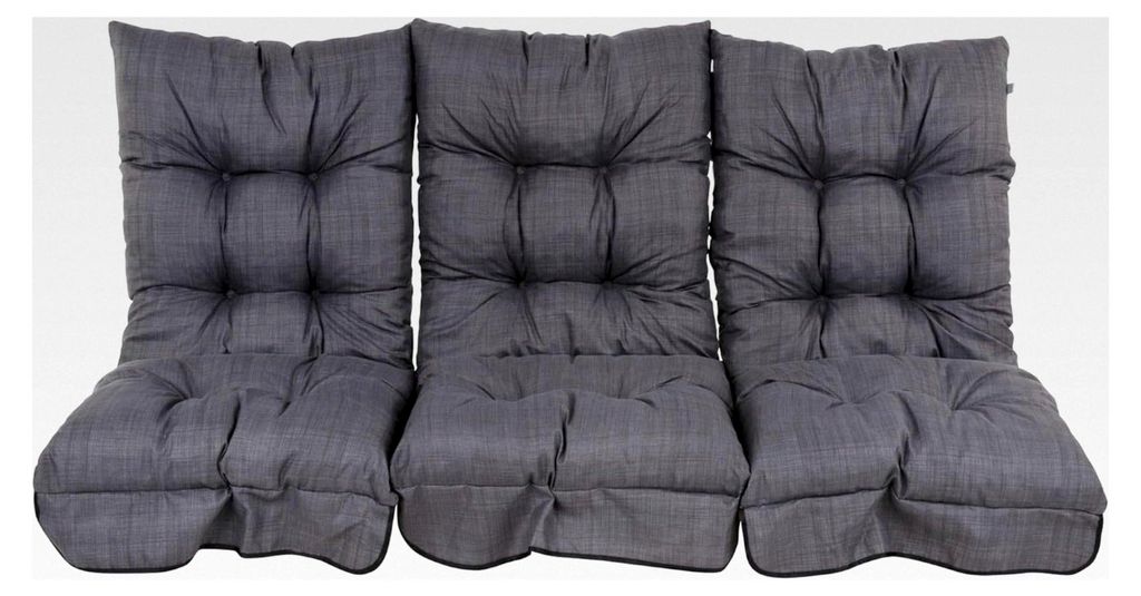 Auflage für Hollywoodschaukel Monte Carlo, 3-teilig, für Sitzfläche 170 cm