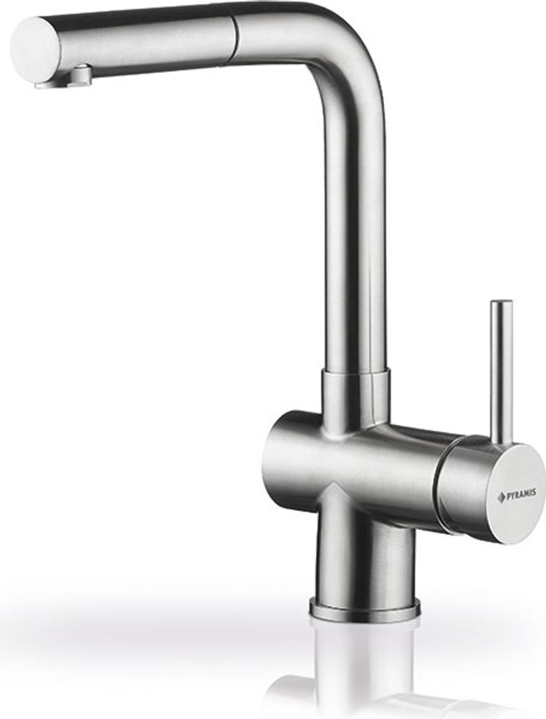 PYRAMIS 090917203 Einhebelmischer CAPRICCIO - EDELSTAHL Produktbild 