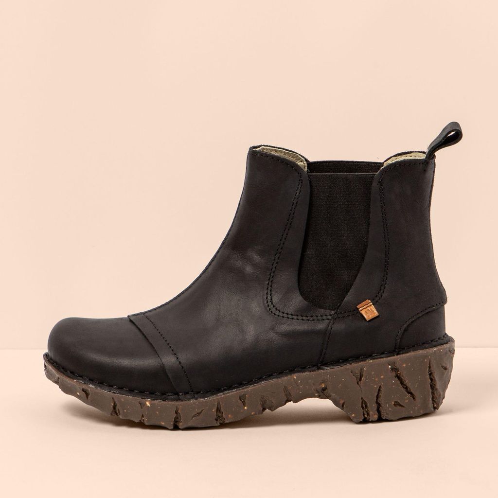 El Naturalista Schnürstiefel Damen N158 ARIZONA BLACK/ YGGDRASIL Farbe Schwarz