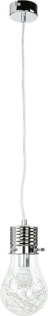 Hängelampe Modern Chrom Glas Metall Pendelleuchte Produktbild 