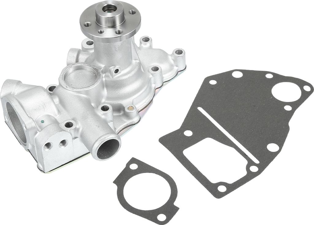 Wasserpumpen-Kit kompatibel für Isuzu Engine 3LD1, langlebige Metall-Silberton-Vordermotor-Wasserpumpe mit Dichtung