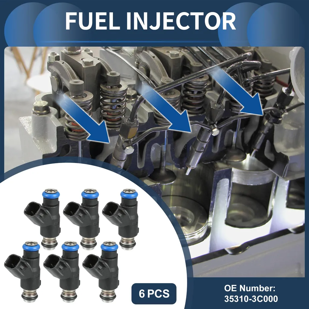 Buse d'Injection de Carburant Moteur Essence 3.3L pour Sonata, Lot de 6