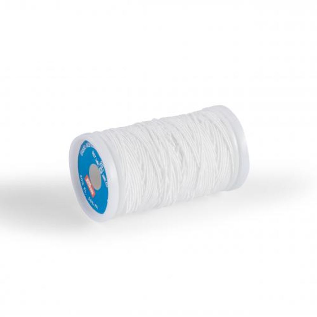Prym Elastic-Nähfaden 0,5mm 20 m weiß