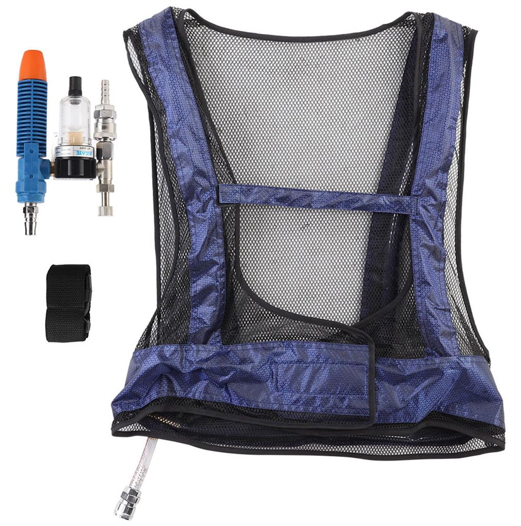 Welding Steel Air Compressed Cooling Vest Air Conditioner Waistcoat
