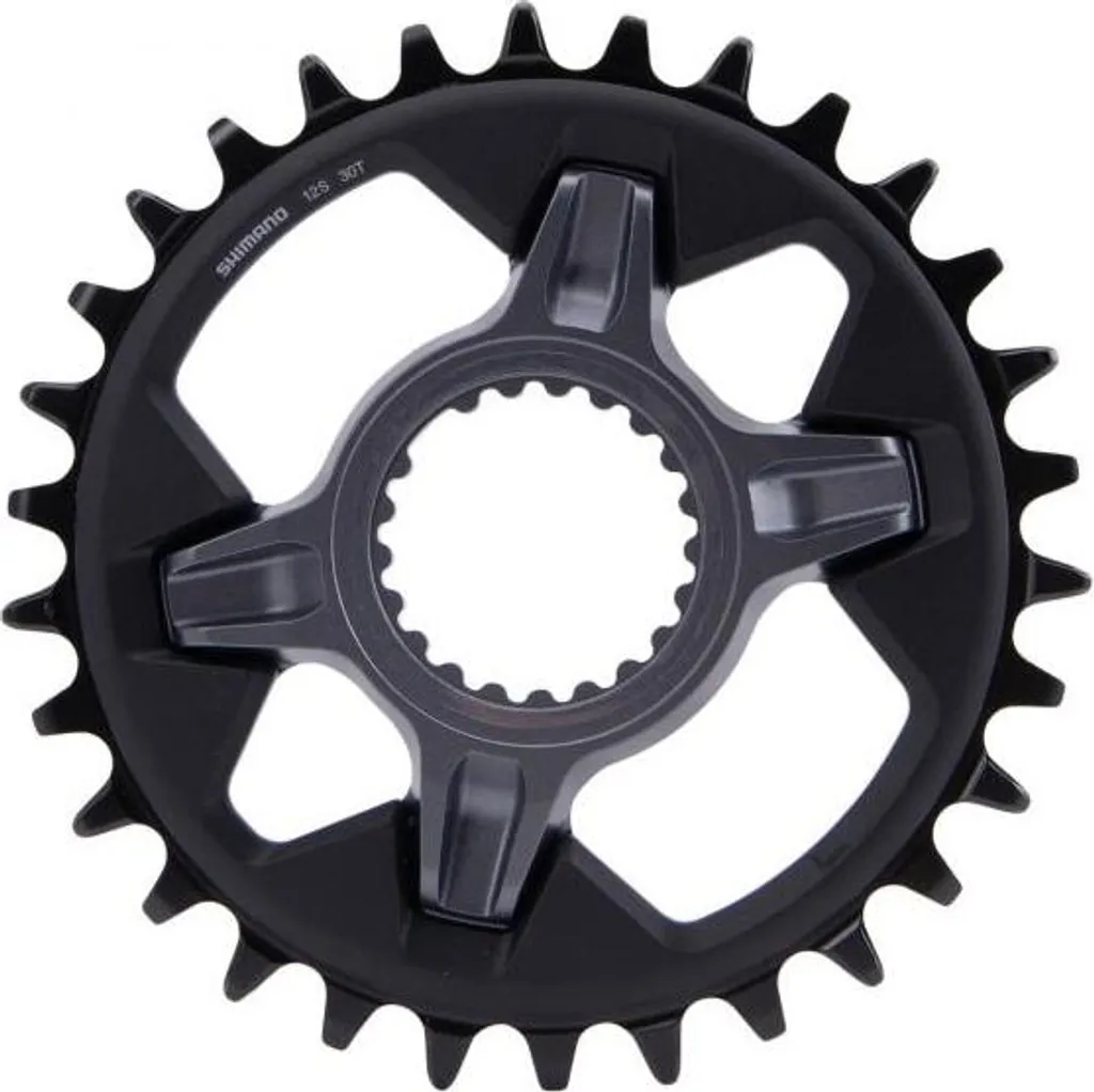 Shimano SLX SM-CRM75 Plateau de Pédalier 1x12 Vitesses 30 Dents Noir