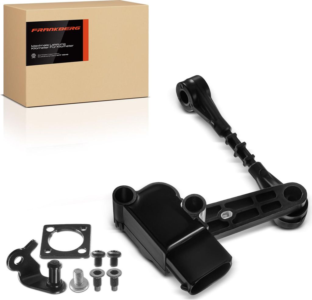Frankberg 1x Höhensensor Niveauregulierung Vorne Links für Land Rover Range Rover Sport L320 2005-2009