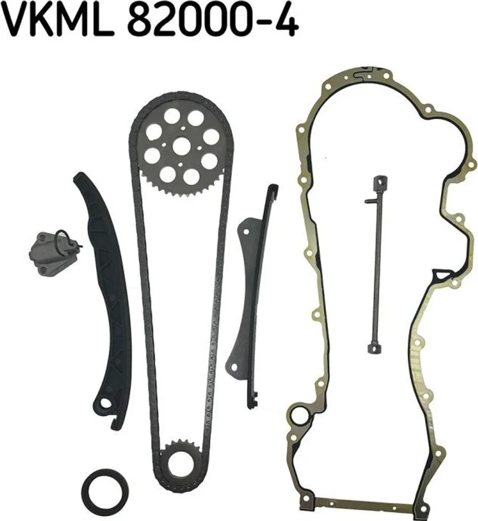 Kit Chaîne de Distribution Complet avec Tendeur et Guides de Glissement