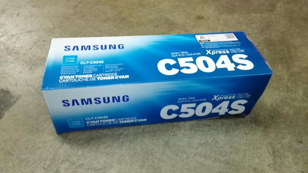Samsung CLT-C504S Cyan Original Tonerkartusche, 1800 Produktbild 