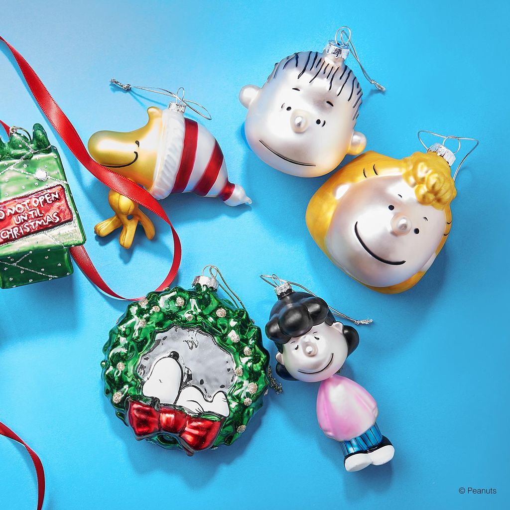 BUTLERS Baumanhänger PEANUTS Woodstock Christbaumkugeln