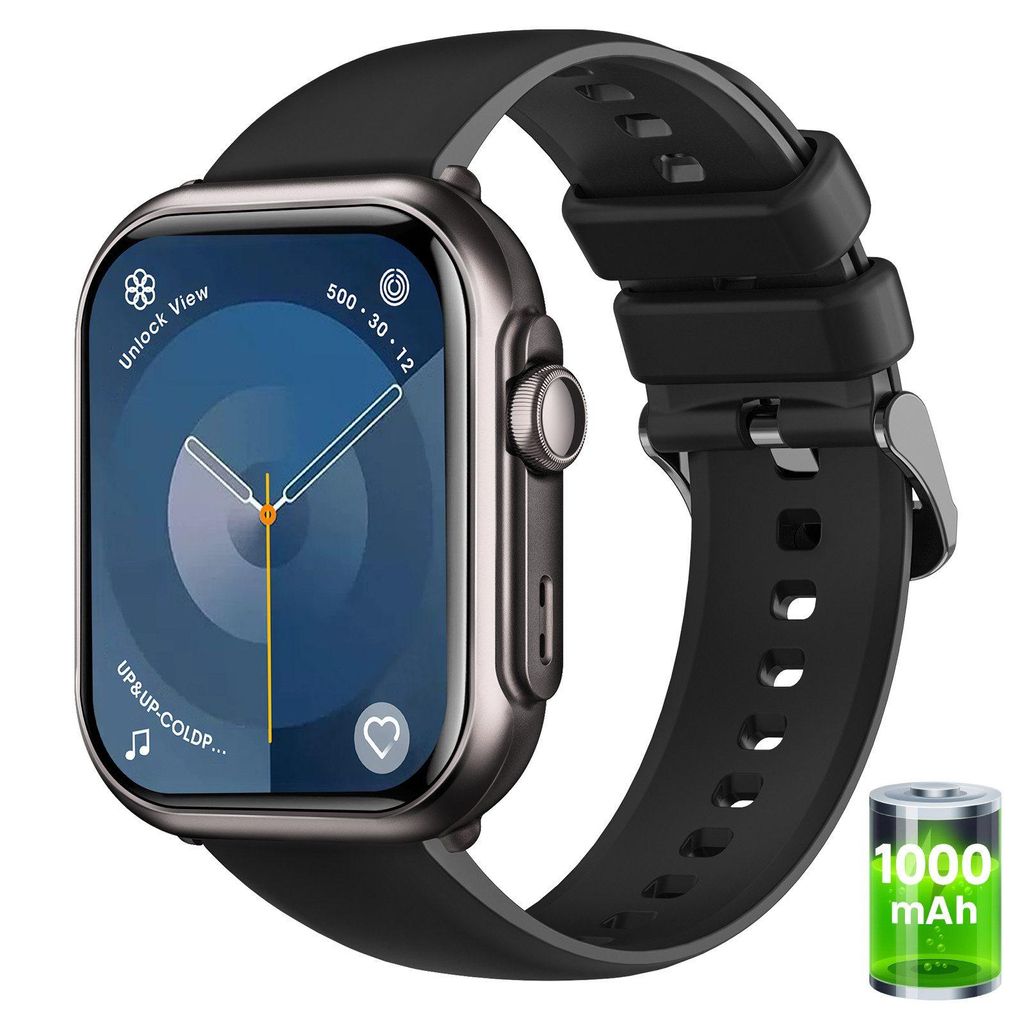 2026 1000mAh Akku Smartwatch Herren Damen 1.83 " Produktbild 