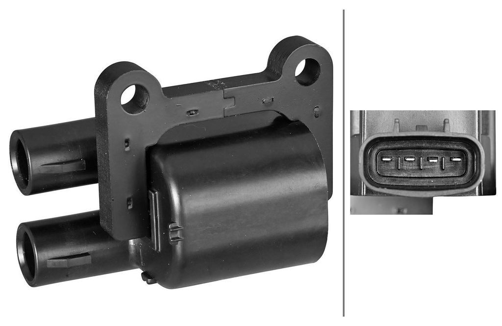 HELLA 5DA 358 102-051 Zündspule für TOYOTA COROLLA (E11) VISTA Stufenheck (SV5, ZV5)