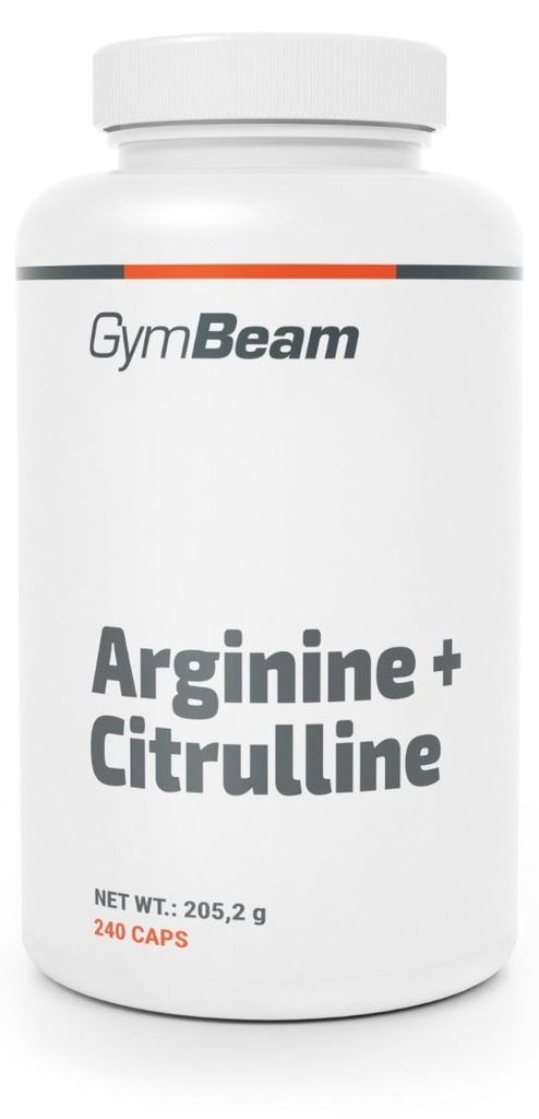 GymBeam - Arginine + Citrullin, 240 Kapseln Produktbild 