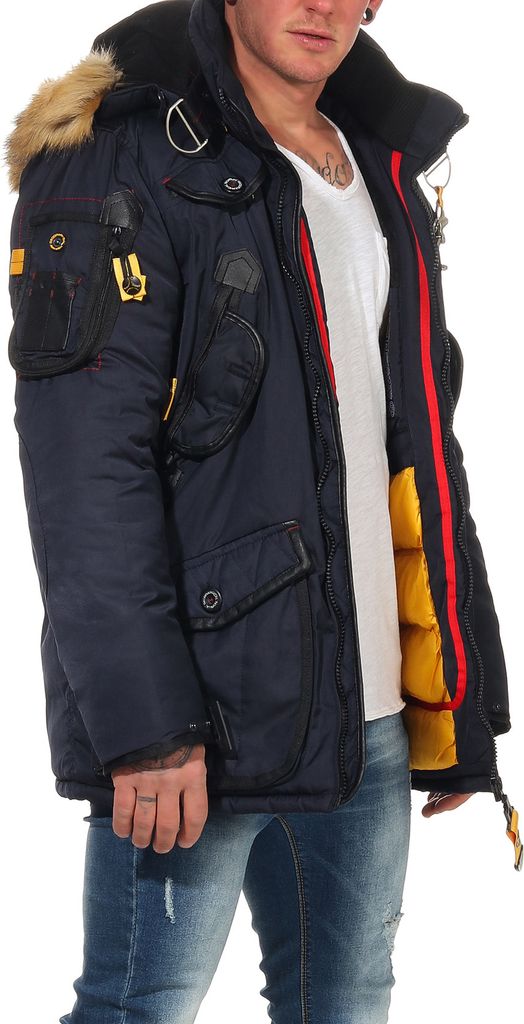 Geographical Norway warme Herren Winterjacke Anorak Produktbild 3