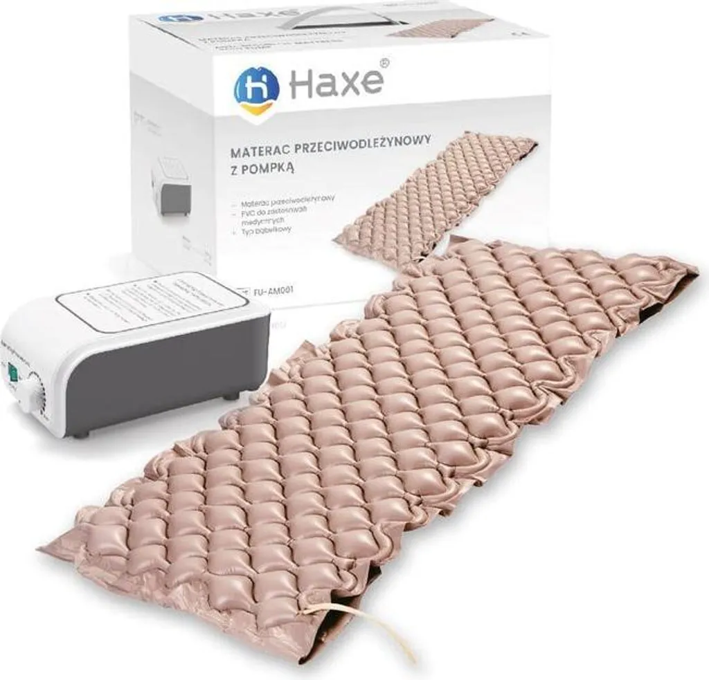 Matelas anti-escarre Haxe : évitez les plaies de lit avec pression d'air