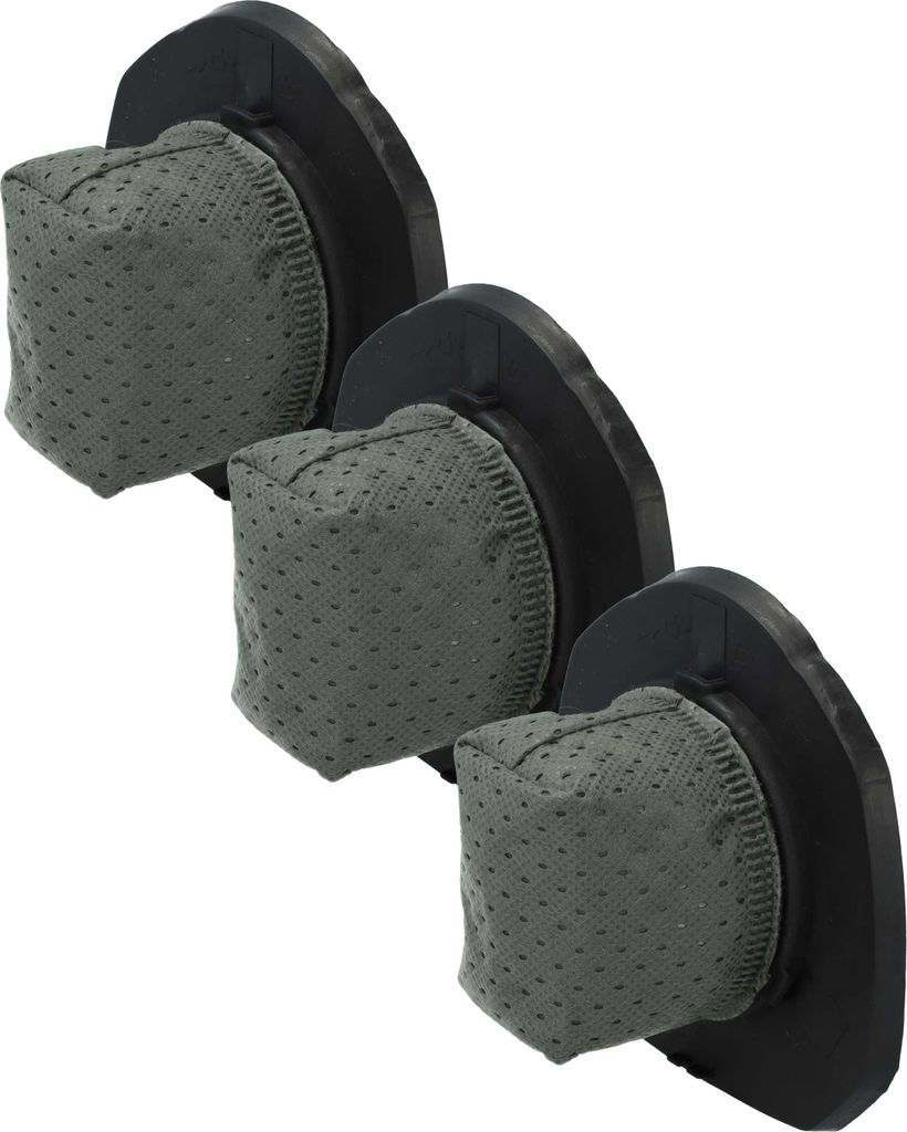 vhbw 3x Staubsaugerfilter kompatibel mit Rowenta Dual Force Produktbild 