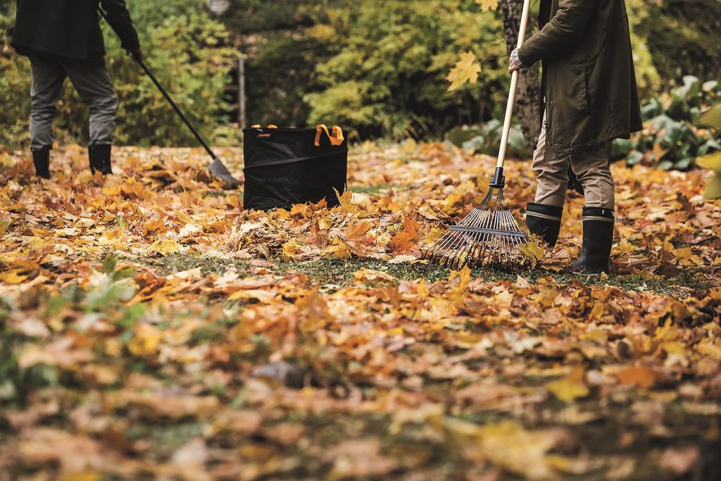 FISKARS® Ergo PopUp-Gartenabfallsack quadratisch 219 Liter Produktbild 14