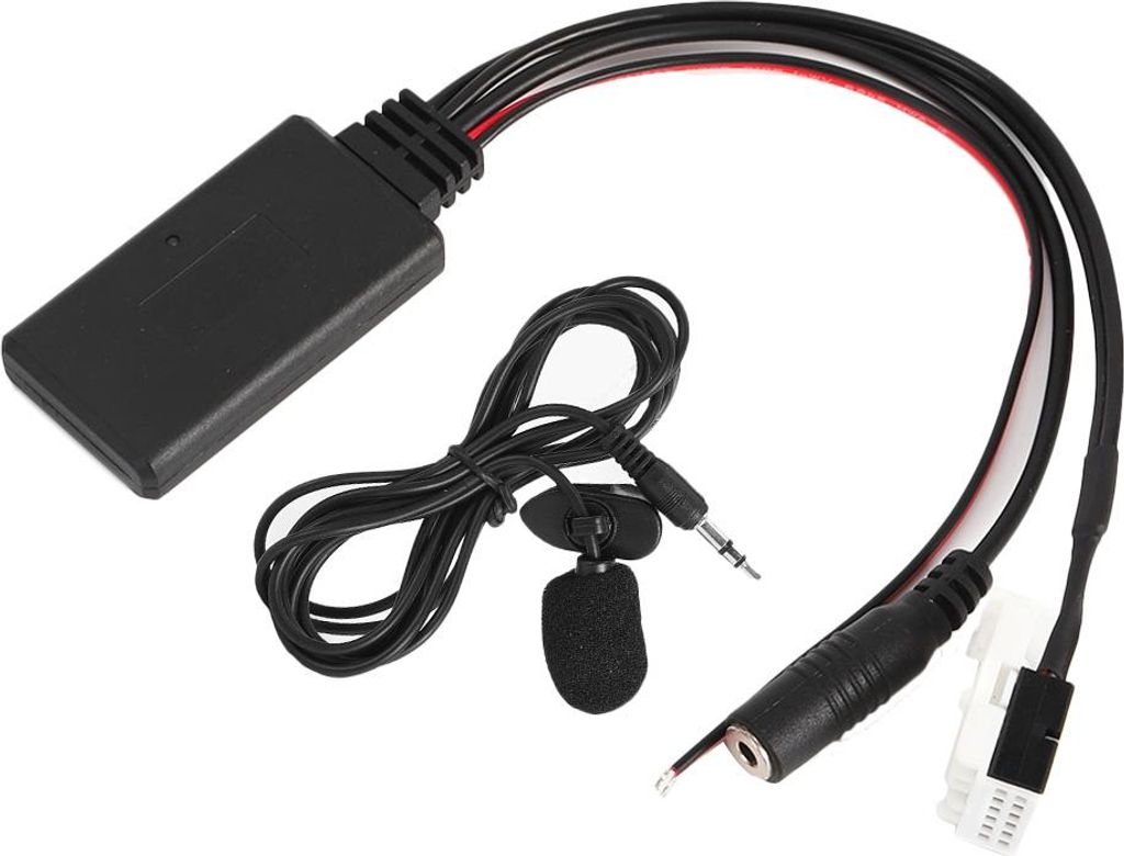 Car Bluetooth Audio MP3 -Kabel -Kabeladapter mit Mikrofonkit für Mercedes -Benz W169 W221 W251 W245