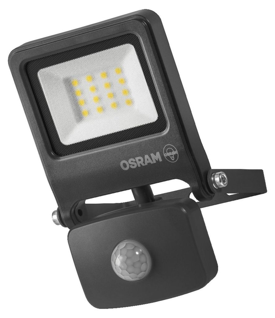 LED Außenlampe Bewegungsmelder H: 16.8 cm 4000 K 1000 lm Modern Gartenbeleuchtung