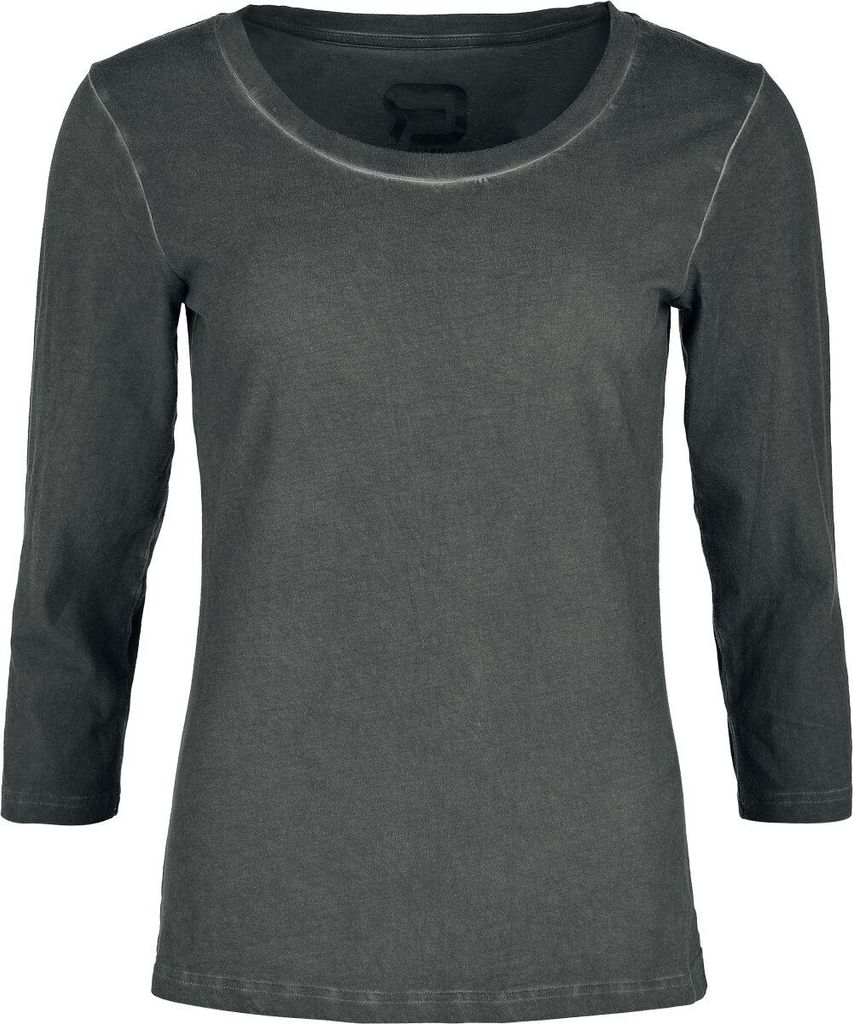 RED by EMP Damen Basic 3/4 Sleeve grau XXL