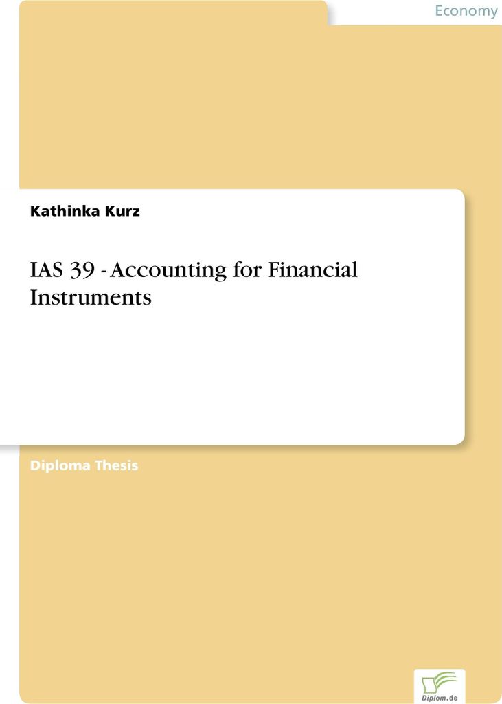 IAS 39 - Accounting for Financial Instruments
