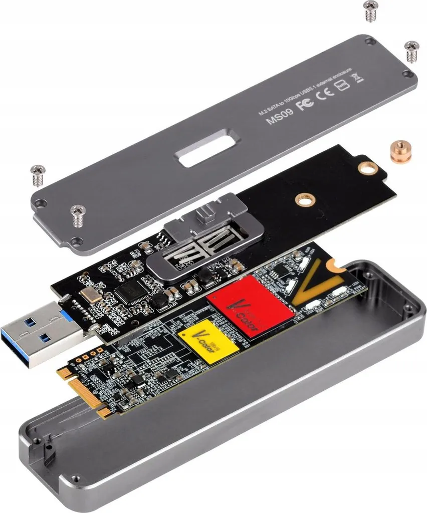 Boîtier SSD M.2 SATA pour Récupérer vos Données SilverStone - 3