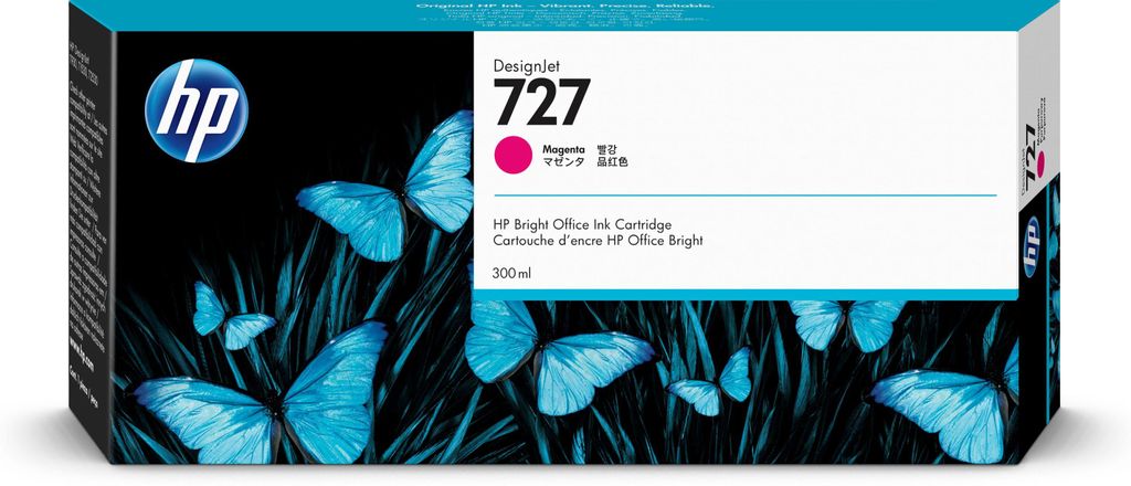 HP 727      Magenta             Tintenpatrone 300ml Image du produit 