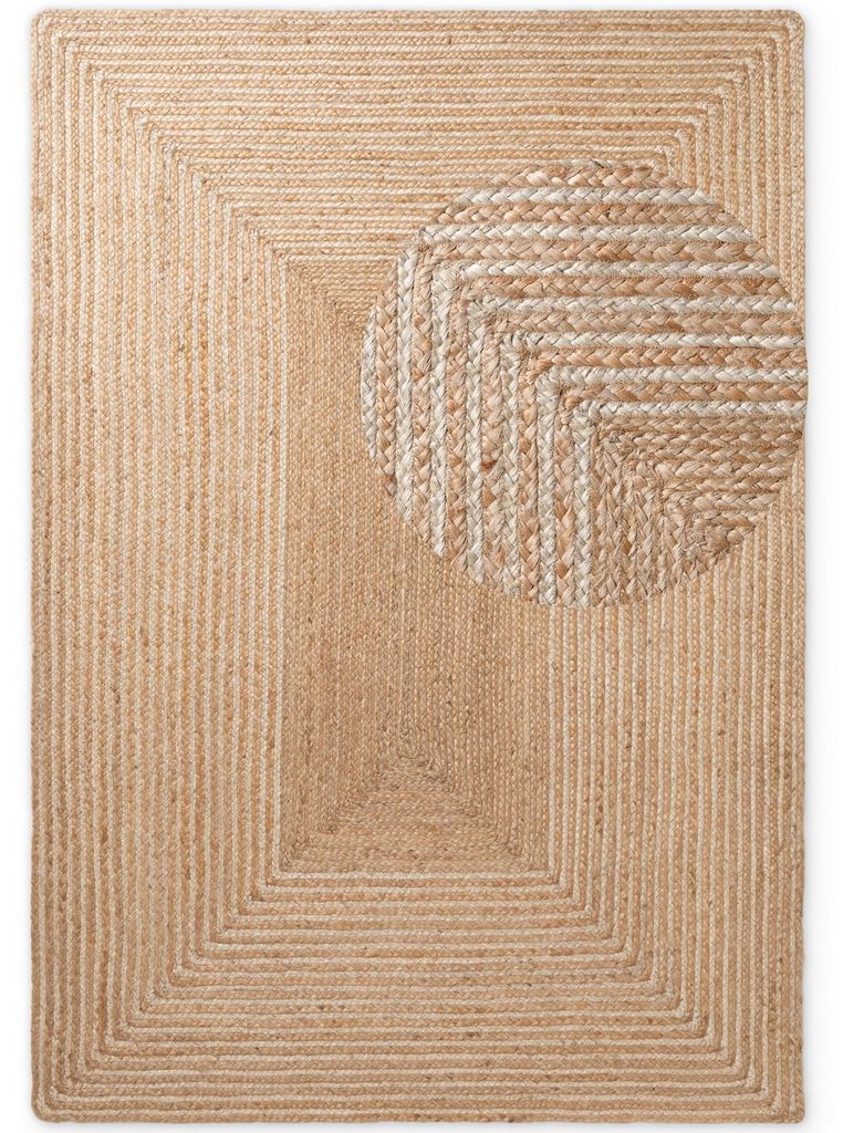 Hanse Home Jute Teppich Juno Line, Handgewebt, Naturfaser, Produktbild 