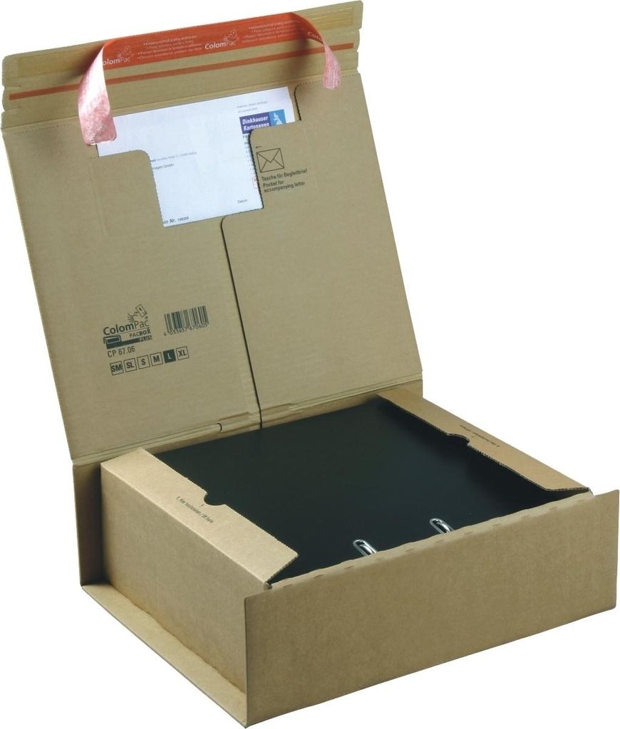 Versandkarton 460x310x160mm selbstklebend braun Packung mit 10 Stück